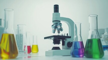 Scientists in lab coats meticulously examining and testing materials under controlled conditions, emphasizing the importance of precision and innovation in scientific research.