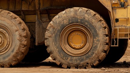 Detailed Urban Construction Machinery in Soft Light