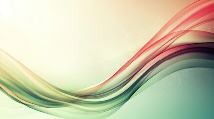 Fototapeta premium A soft, abstract design featuring flowing waves of color, evoking a sense of calm and creativity.