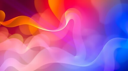 Fototapeta premium Vibrant Abstract Background with Bold Colors and Dynamic Patterns.