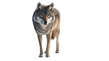 Obraz premium wolf isolated on white
