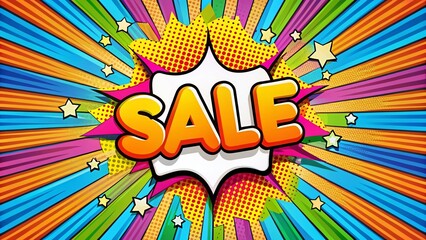 Retro Pop-Up Sale Animation