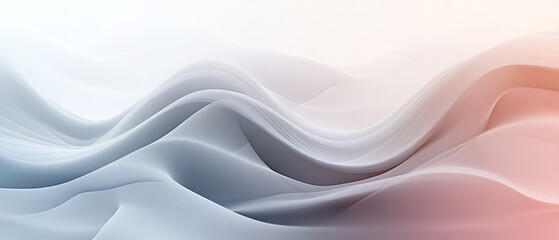 Abstract wavy background in pastel colors.