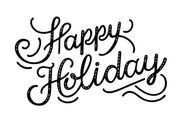 merry christmas lettering