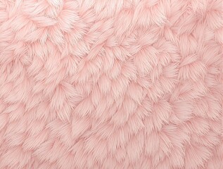 Fototapeta premium Pastel Pink Soft Fur Seamless Texture