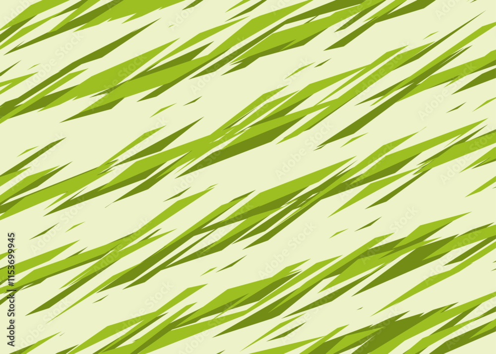 Poster abstract background with diagonal raw and irregular stripes pattern