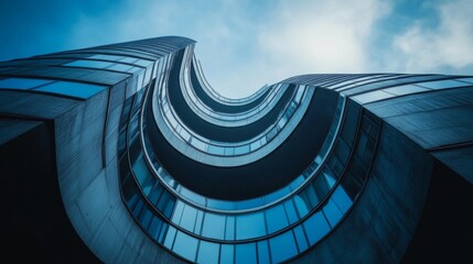 Innovative Architecture with Floating Platforms and Skybridges