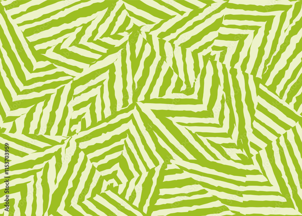 Poster abstract background with rough and raw triangular stripes pattern
