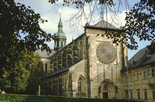 Abbey Church Ebrach, Germany Vintage Photo.