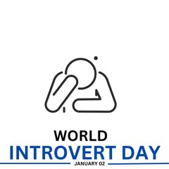 Fototapeta premium world introvert day