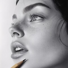 Obraz premium close up portrait of a woman