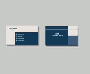 Creative Business card design template, Clean professional business card template, visiting card, business card template.