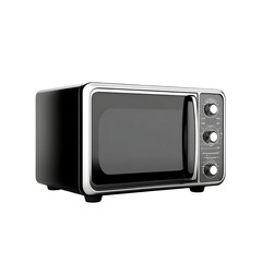 microwave isolated on white background full depth of field 
