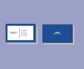 Creative Business card design template, Clean professional business card template, visiting card, business card template.