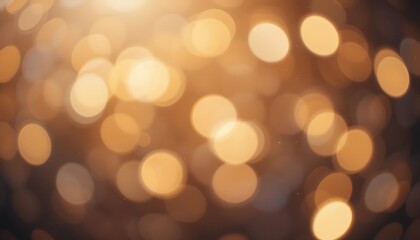 Fototapeta premium Abstract Golden Bokeh Lights Background Image