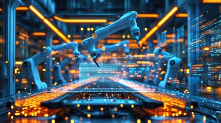 Digital Visualization of a Factory and Economy  .