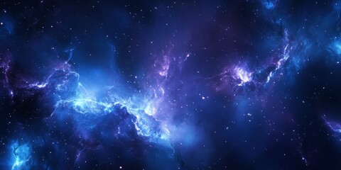 Abstract dark matter background showcasing a journey into the depths of a galaxy filled with darkness. Experience the beauty of dark matter in this captivating visual representation.