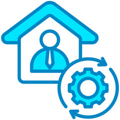Work From Home Icon
