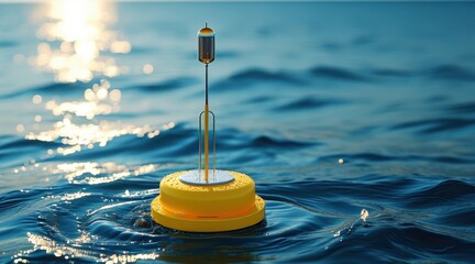Rain Sensor Buoy in the Open Ocean  .