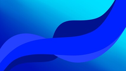 blue curved abstract background design, blue abstract background, beautiful background, horizontal background