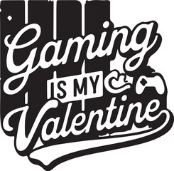 Gaming is my valentine T-shirt design, Hockey Is My Valentine t-shirt collection,