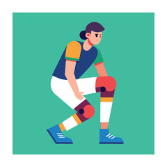 Fototapeta premium Health problems concept vector illustration
