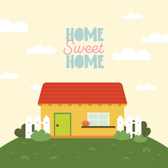 Set of doodle-style houses in vector format. Includes hand-drawn clip art of simple, cute, and colorful cartoon houses. Perfect for little house and flat-style house illustrations.