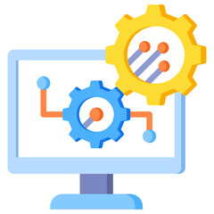 Computer System Icon