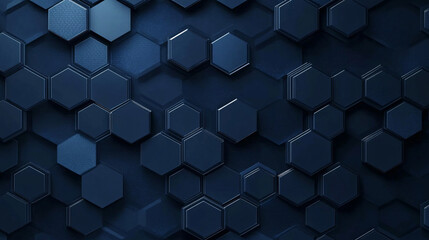 biomedical background of blue hexagon