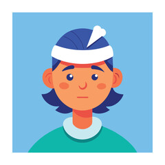 Health problems concept vector illustration