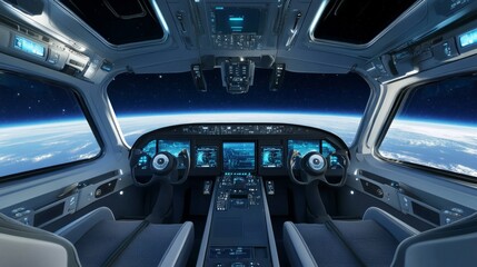 Virtual Reality Spacecraft Interior Showcase