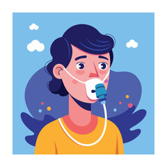 Health problems concept vector illustration