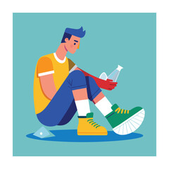 Health problems concept vector illustration