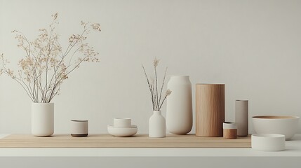 white ceramic vase on table