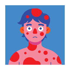 Health problems concept vector illustration