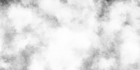 abstract Monochrome smeared gray aquarelle painted paper textured canvas for design. Black grey Sky with white cloud, white fog design with smoke texture overlays.