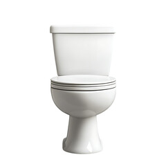 toilet isolated on white background full depth of field 