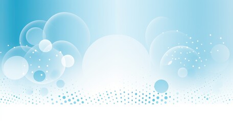 A soft blue gradient background with bubbles and dots, ideal for graphic design projects.