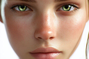 Obraz premium Close-up photo of beautiful woman