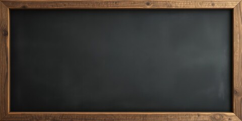 Dark, aged chalkboard, blank, textured surface, empty, copy space