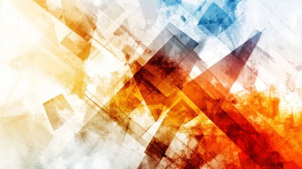 Naklejka premium Dynamic Bright Background with Creative Overlays