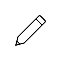 Pencil icon vector. pen sign and symbol. edit icon vector