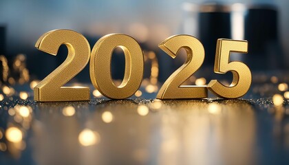 Golden 2025 New Year's Eve Celebration