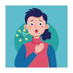 Health problems concept vector illustration