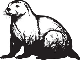 polar bear illustration