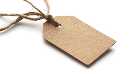 Crafting brown paper tags for gifts at home diy project cozy setting