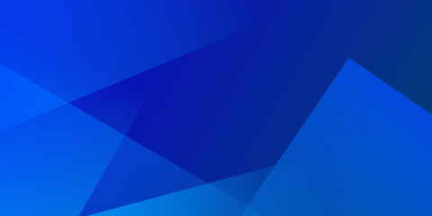 Blue abstract background with triangular layers. Minimalist background vector suitable for banners, brochures, websites, advertisements