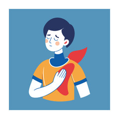 Health problems concept vector illustration