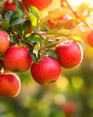 Obraz premium A picture Collection of Unique Apple fruit Concept