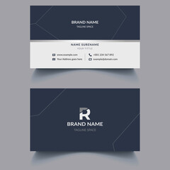 Modern business Card Template Design. Visiting Card Design, Creative Business Card Design.
